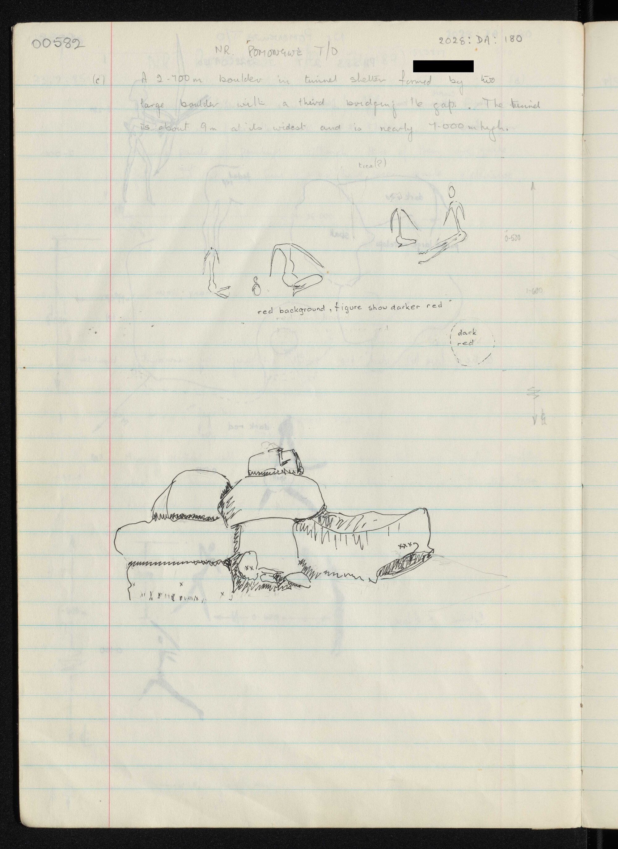 Peter Genge field notes. 00582