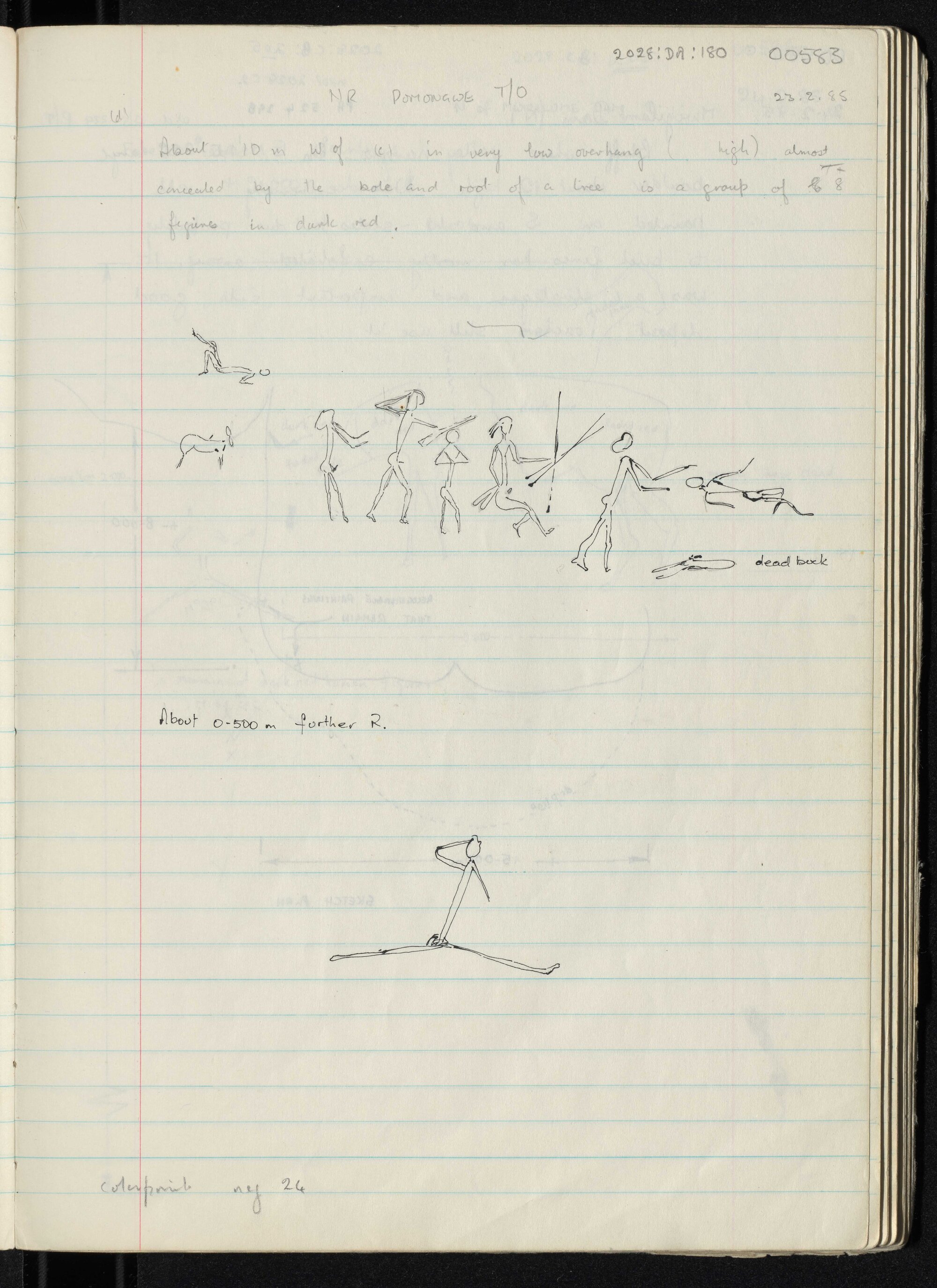 Peter Genge field notes. 00583
