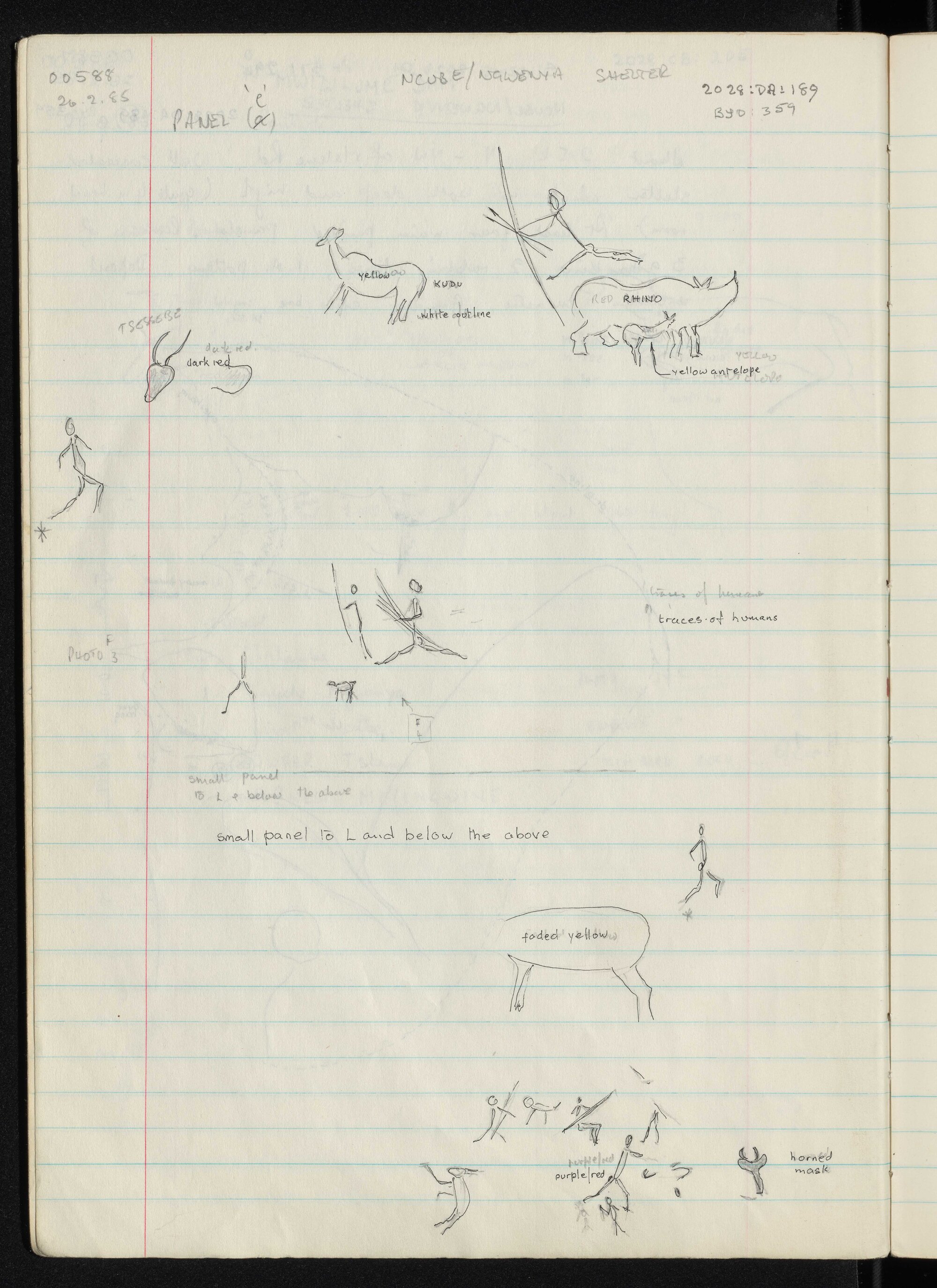 Peter Genge field notes. 00588
