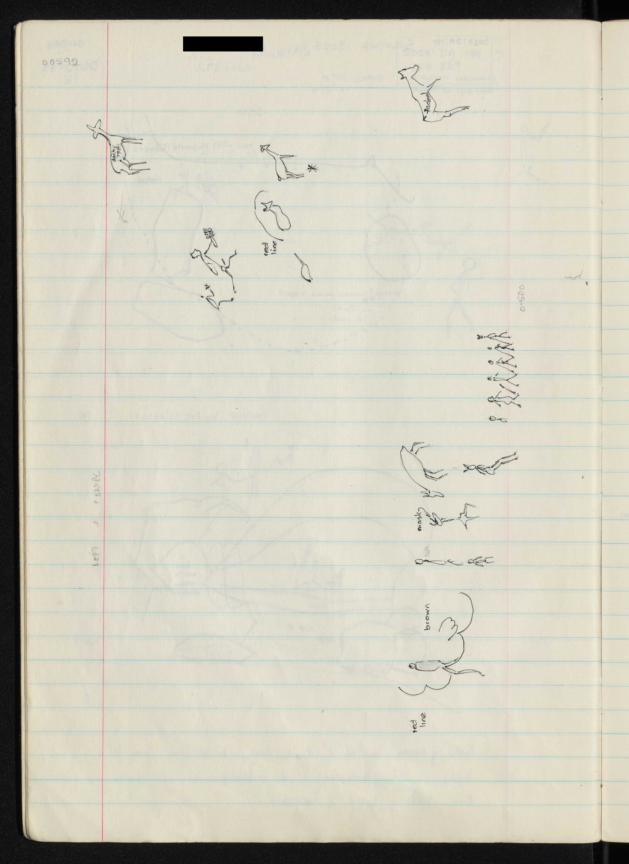 Peter Genge field notes. 00592