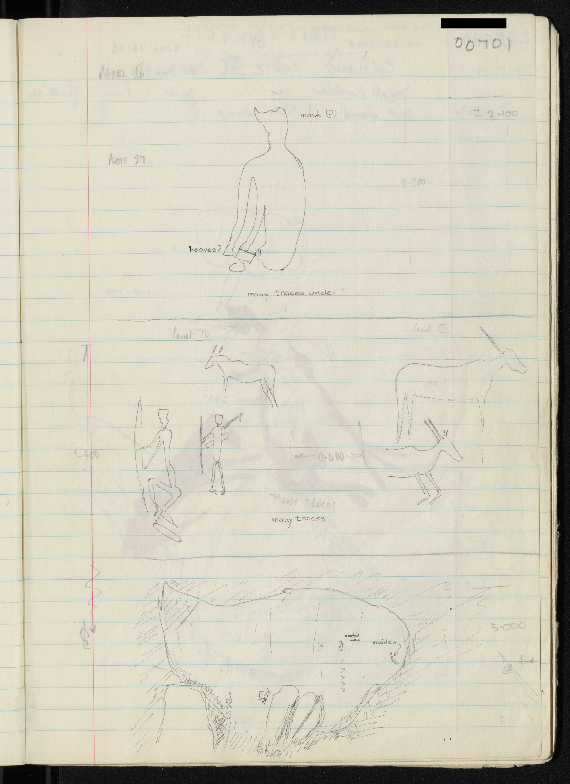 Peter Genge field notes. 00701