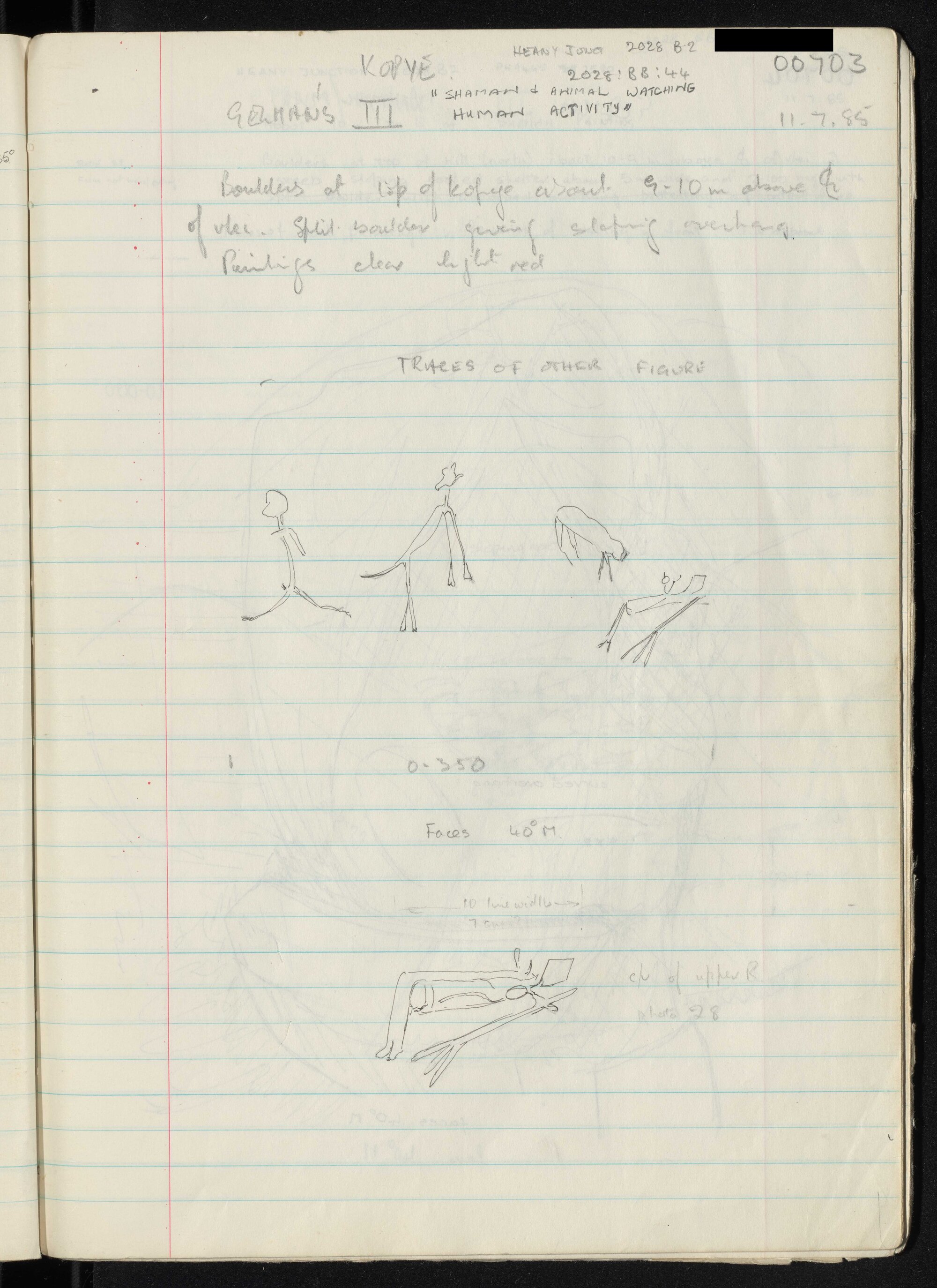 Peter Genge field notes. 00703