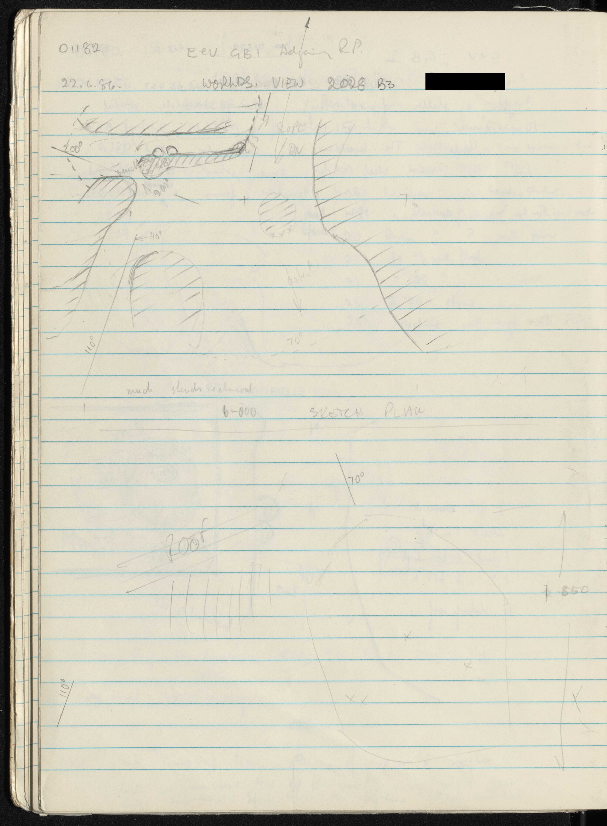 Peter Genge field notes. 01182
