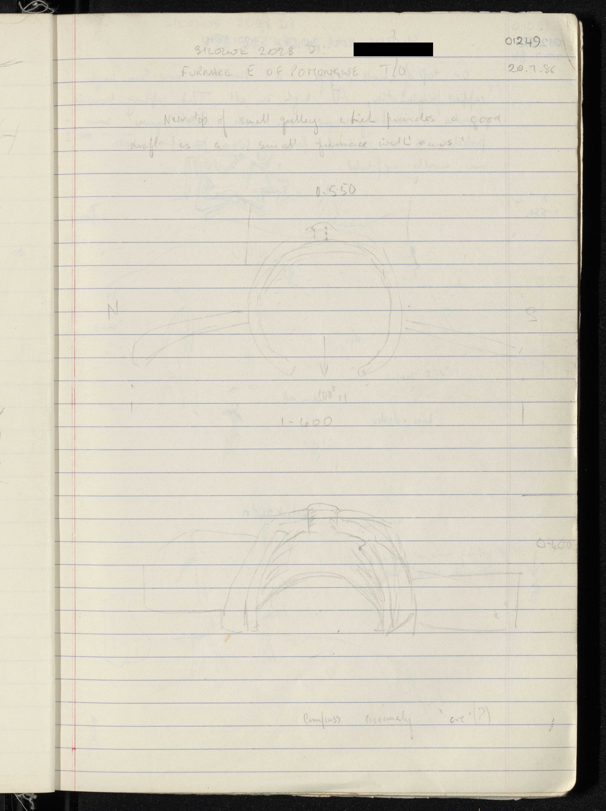 Peter Genge field notes. 01249