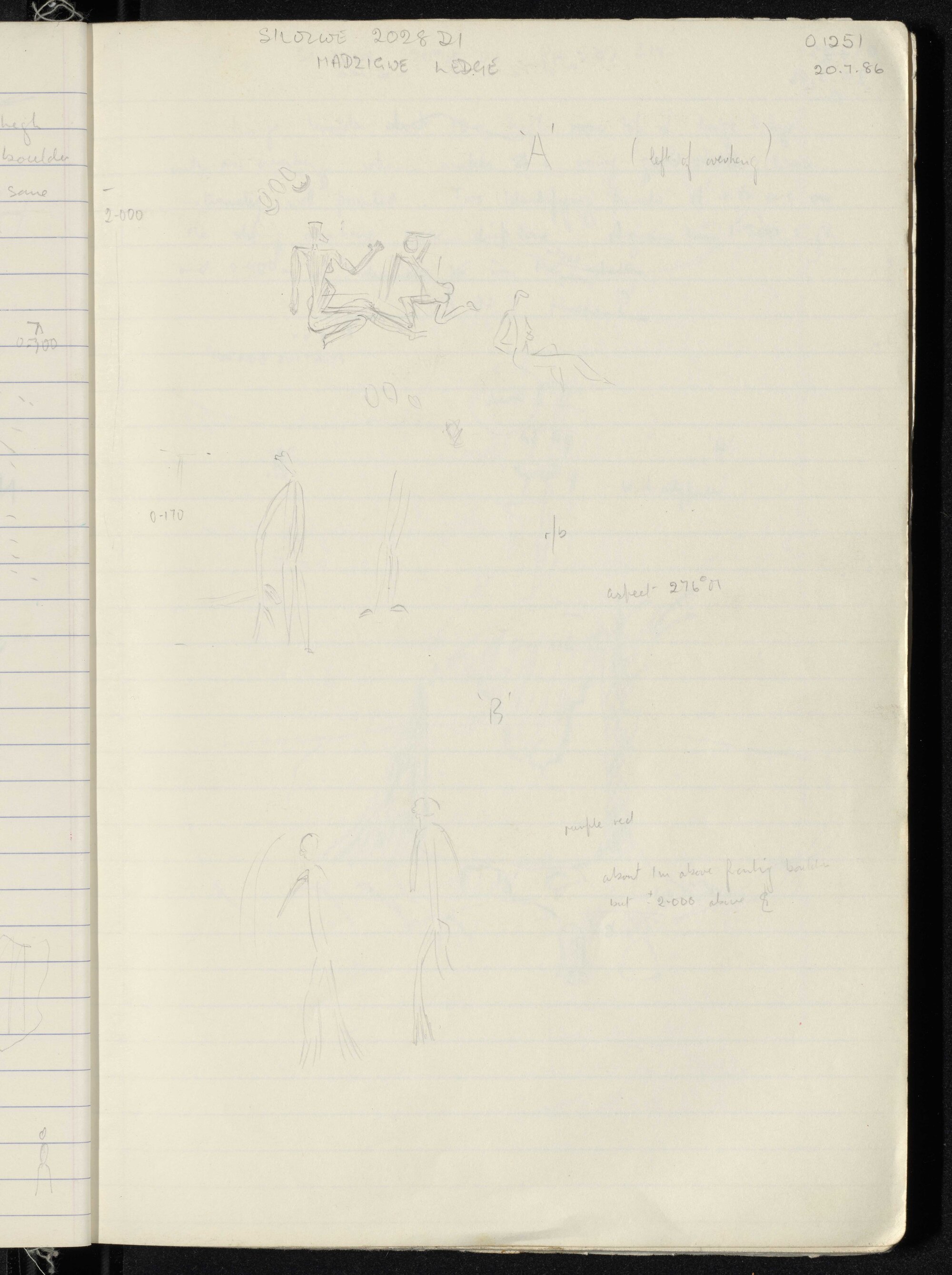 Peter Genge field notes. 01251