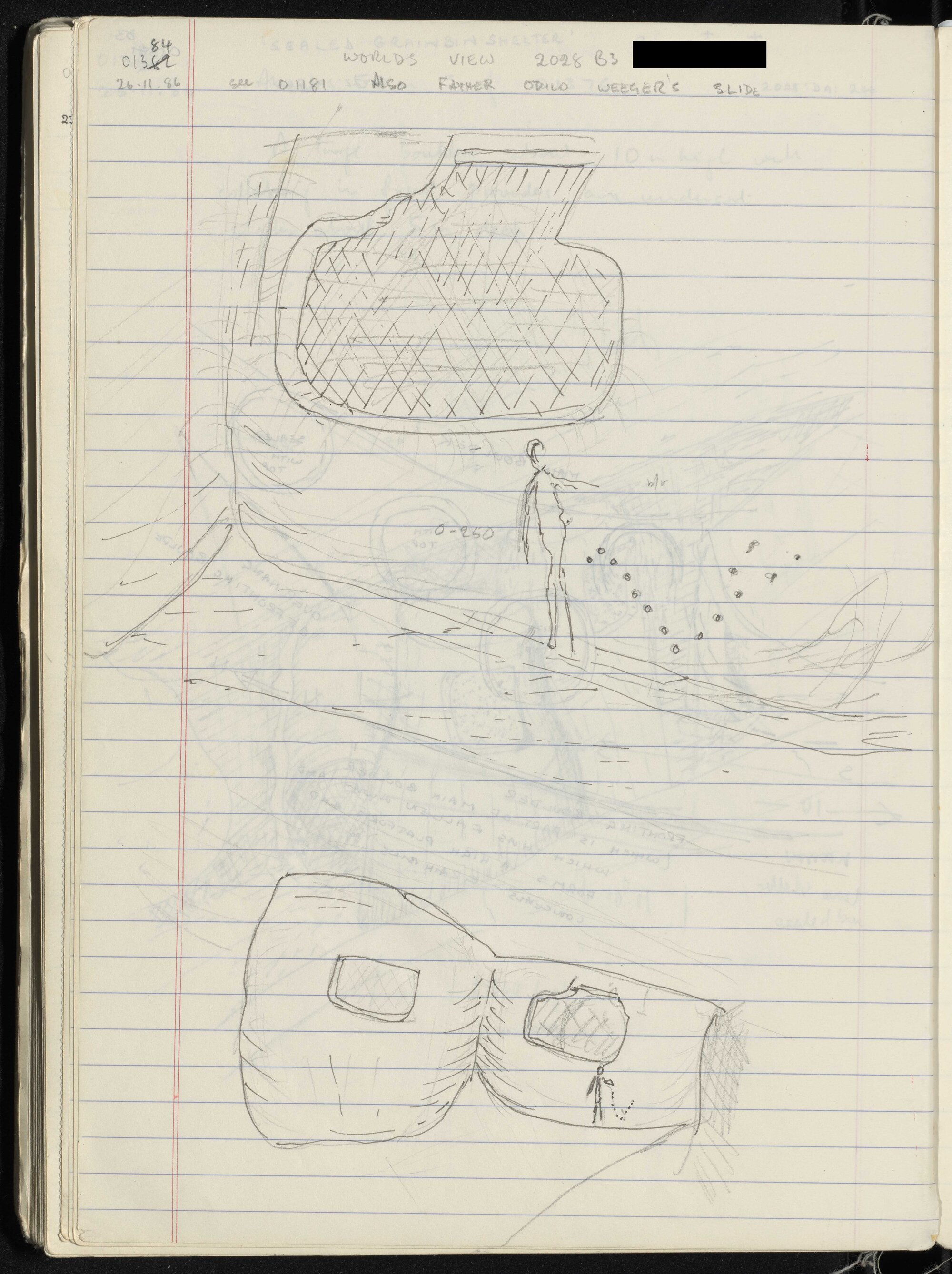 Peter Genge field notes. 01384