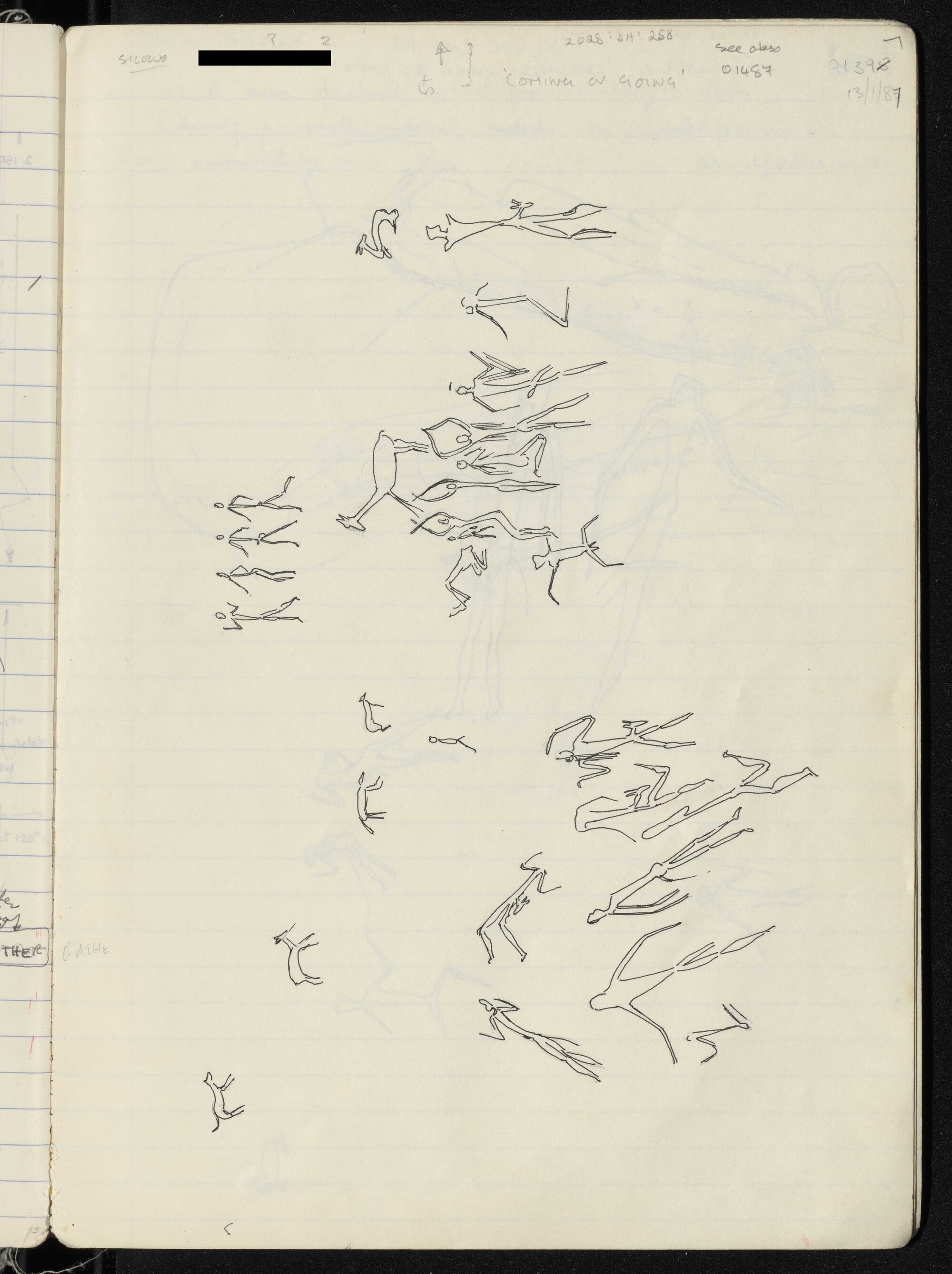 Peter Genge field notes. 01397