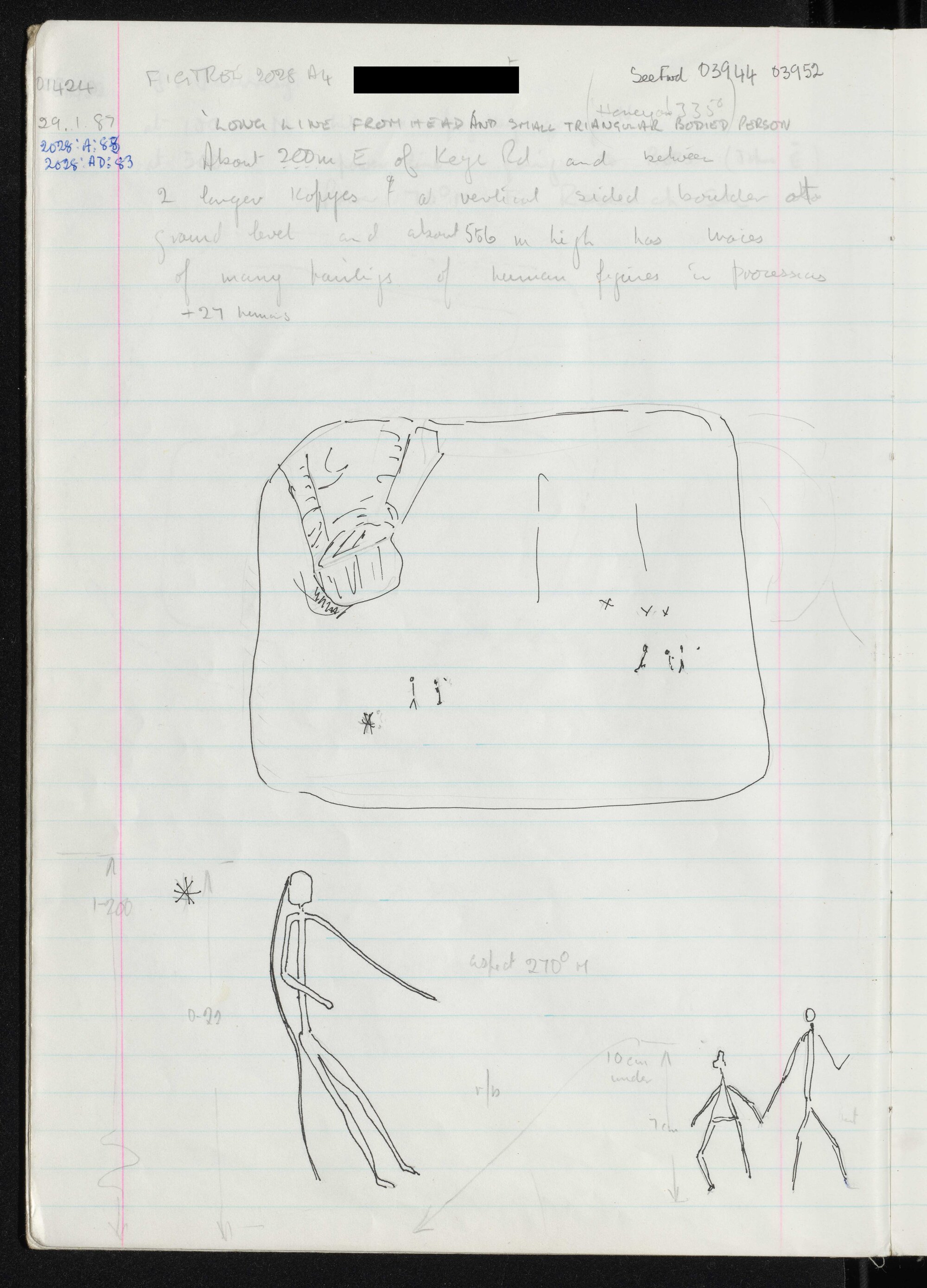Peter Genge field notes. 01424
