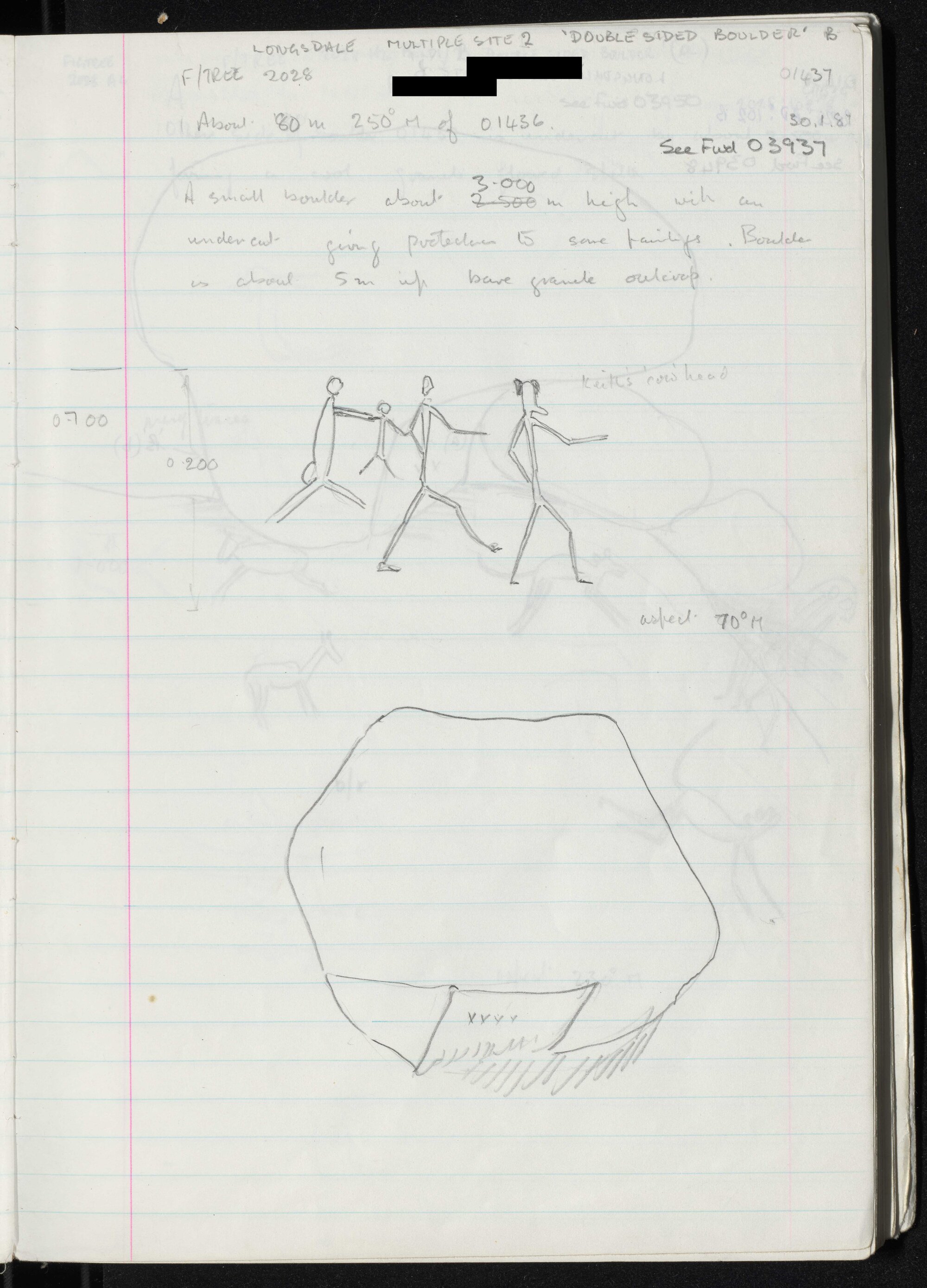 Peter Genge field notes. 01437