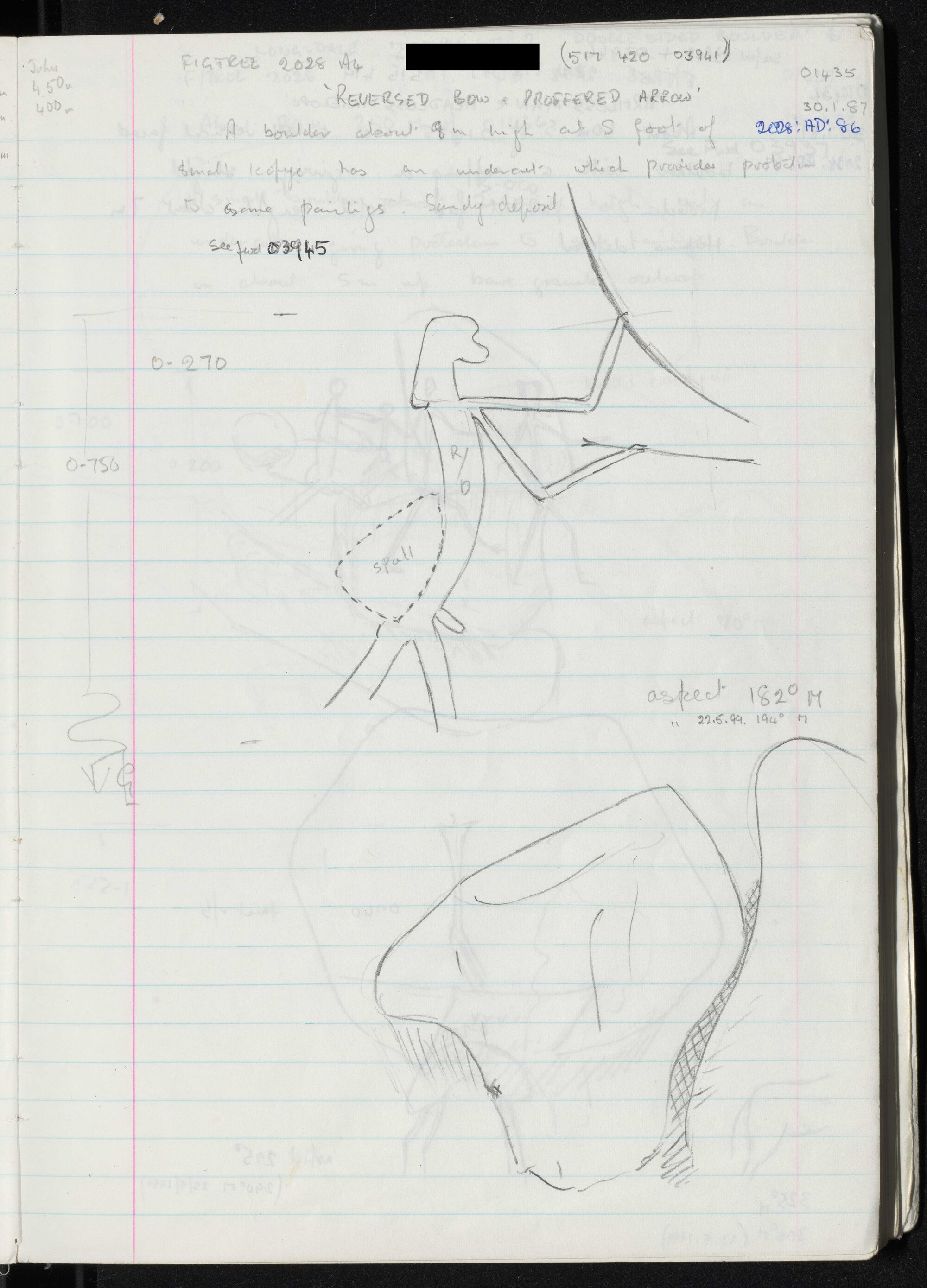 Peter Genge field notes. 01435