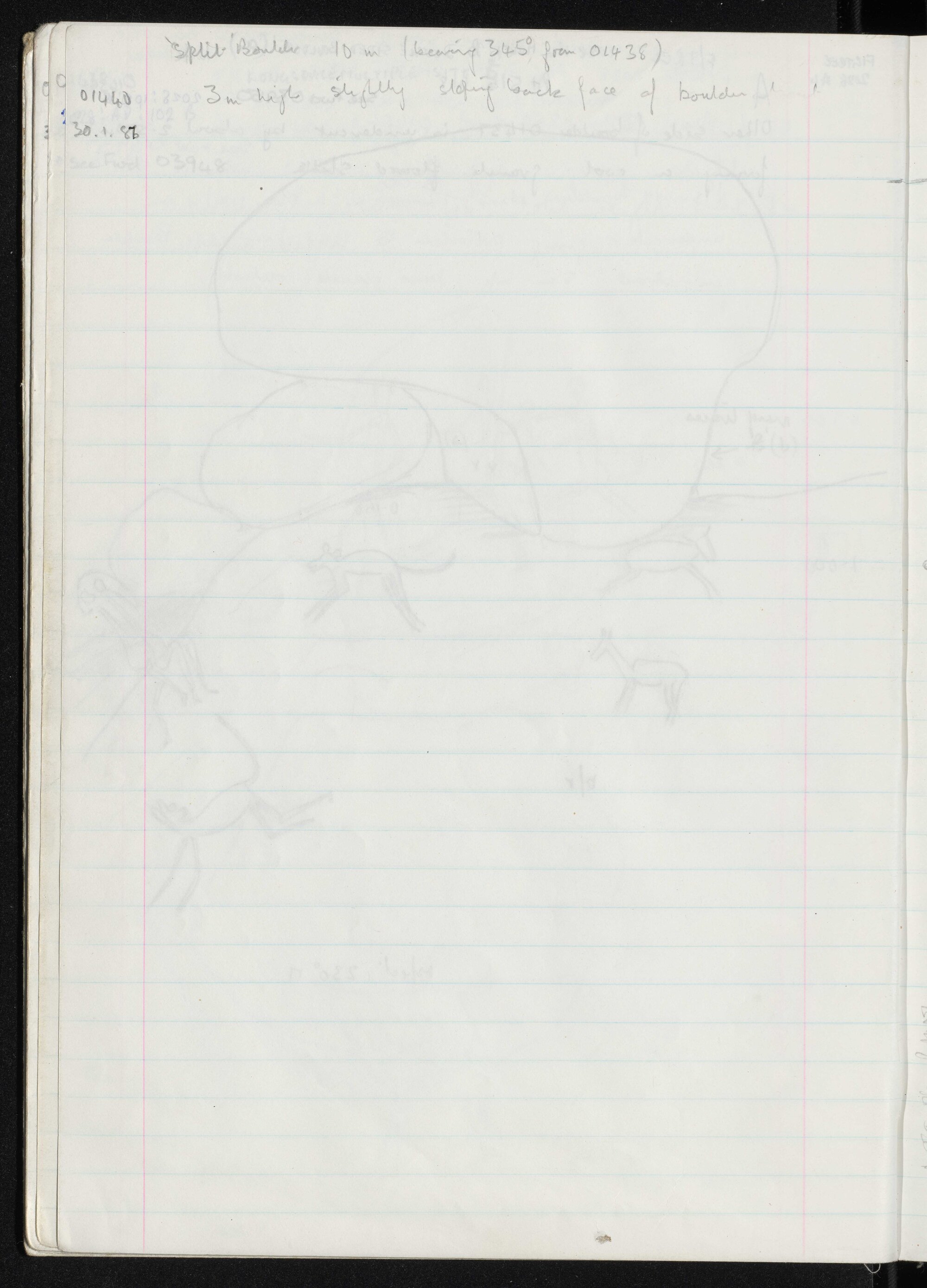 Peter Genge field notes. 01440