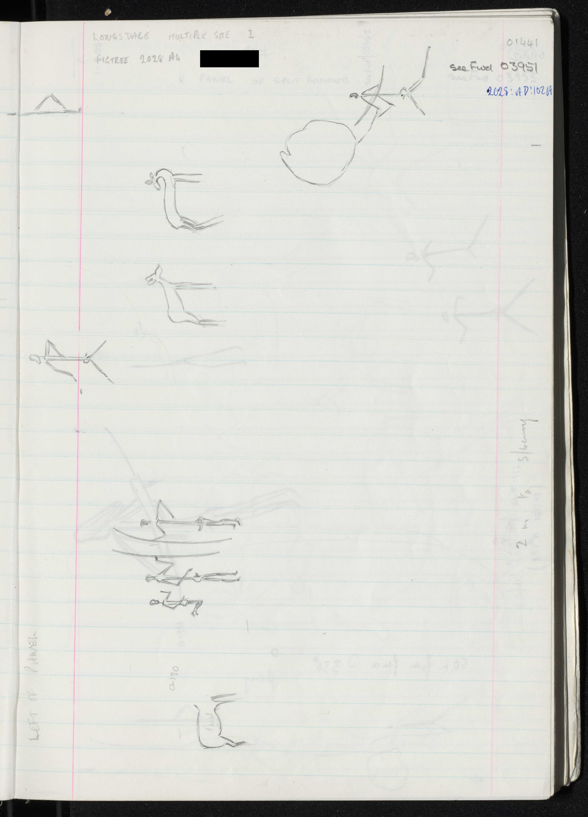 Peter Genge field notes. 01441