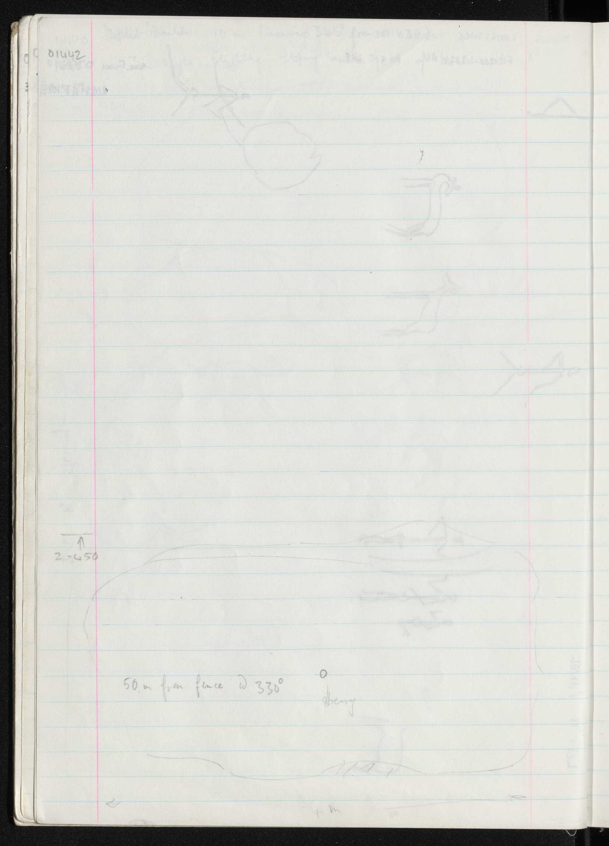 Peter Genge field notes. 01442