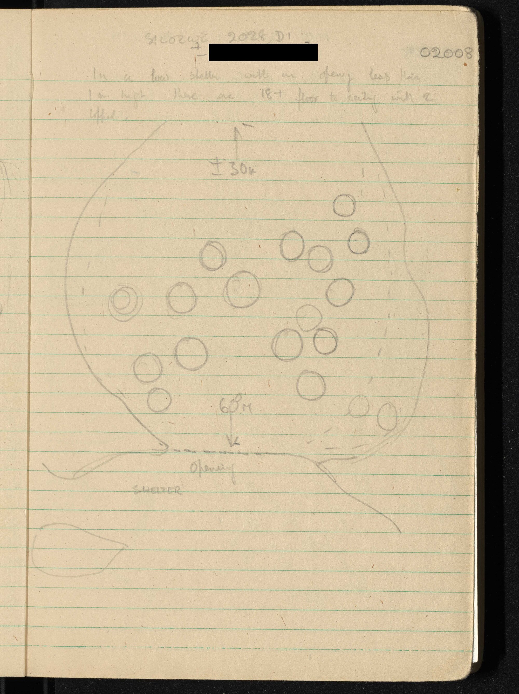 Peter Genge field notes. 02008