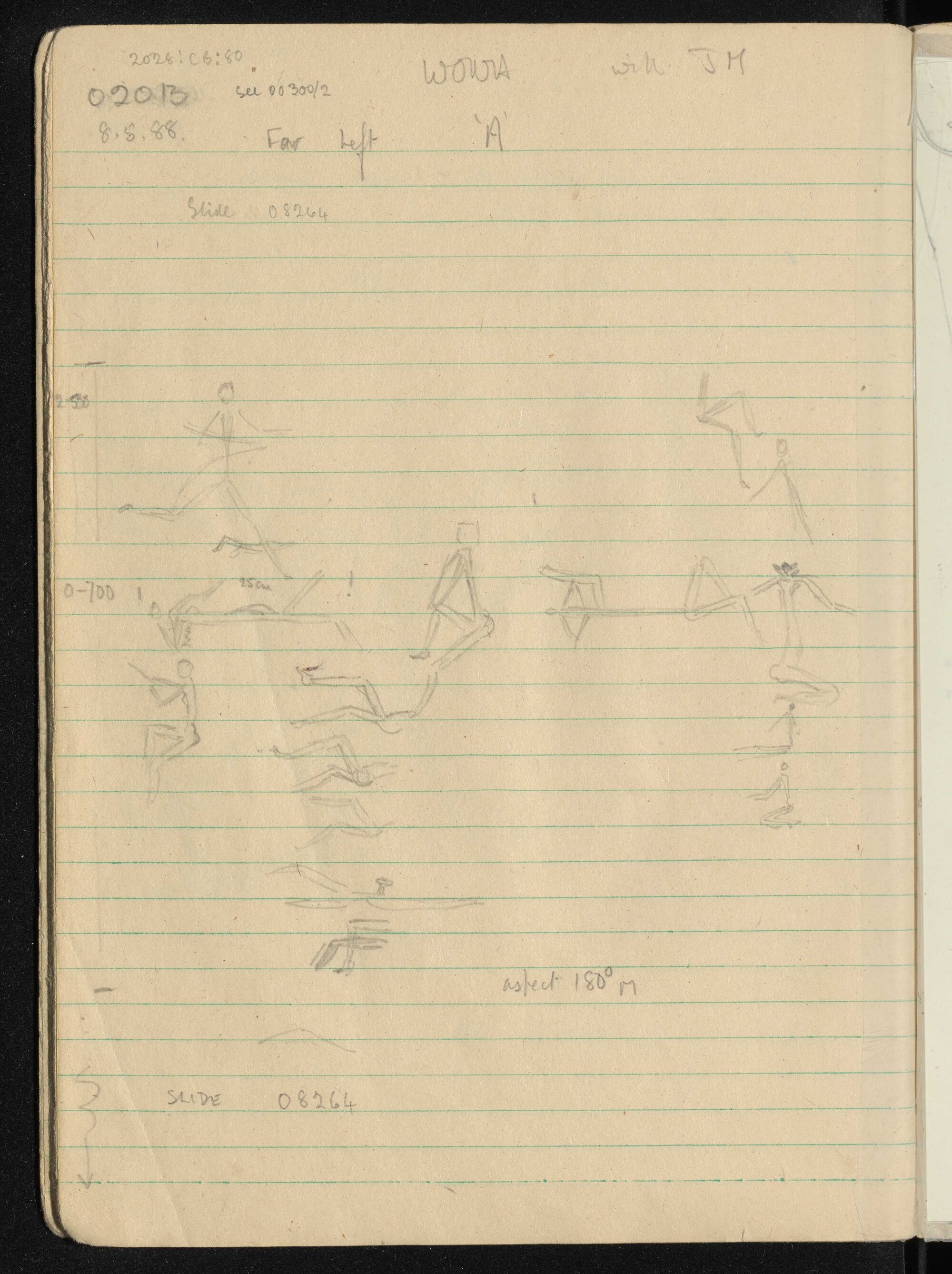 Peter Genge field notes. 02013