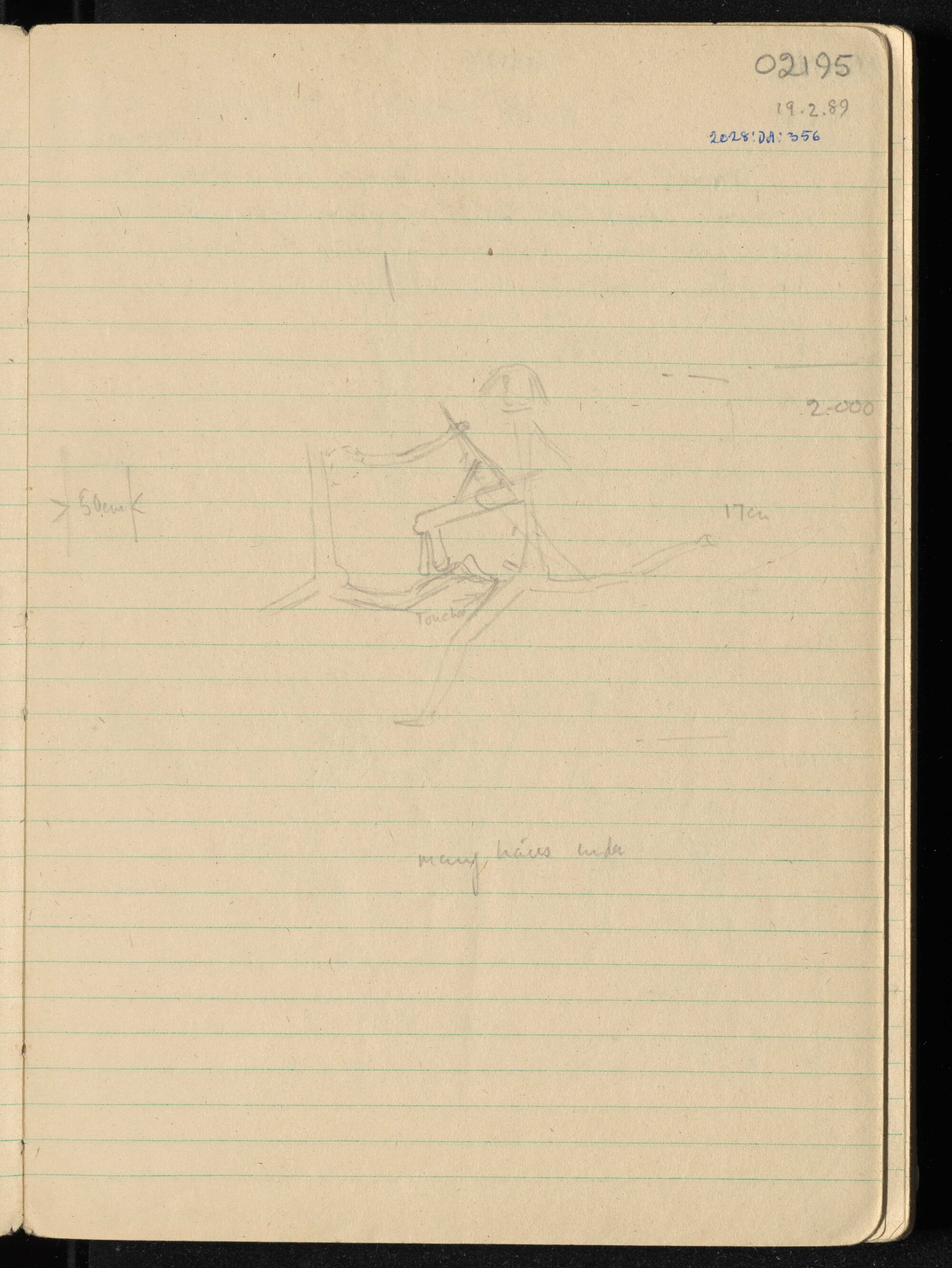 Peter Genge field notes. 02195