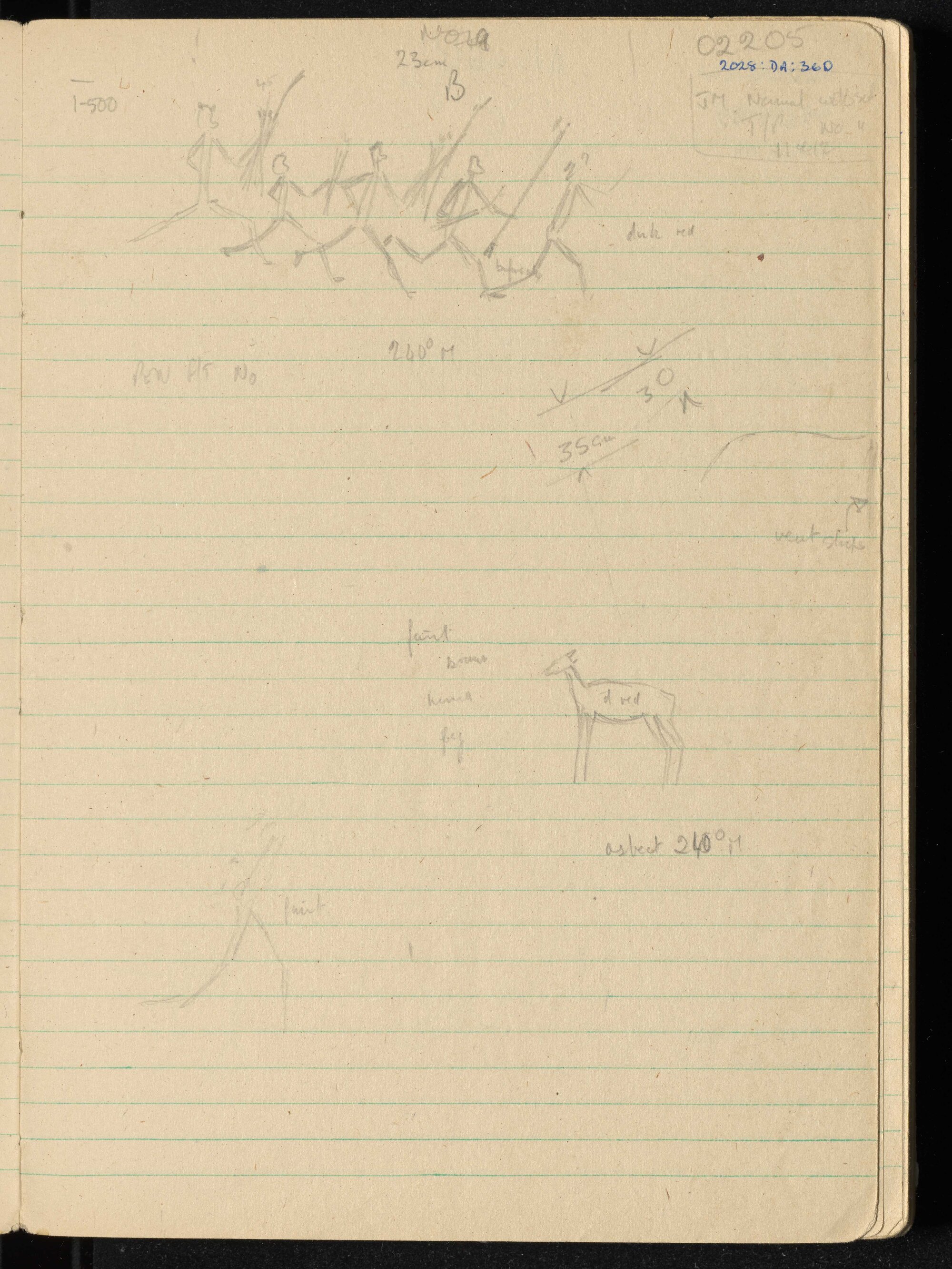 Peter Genge field notes. 02205