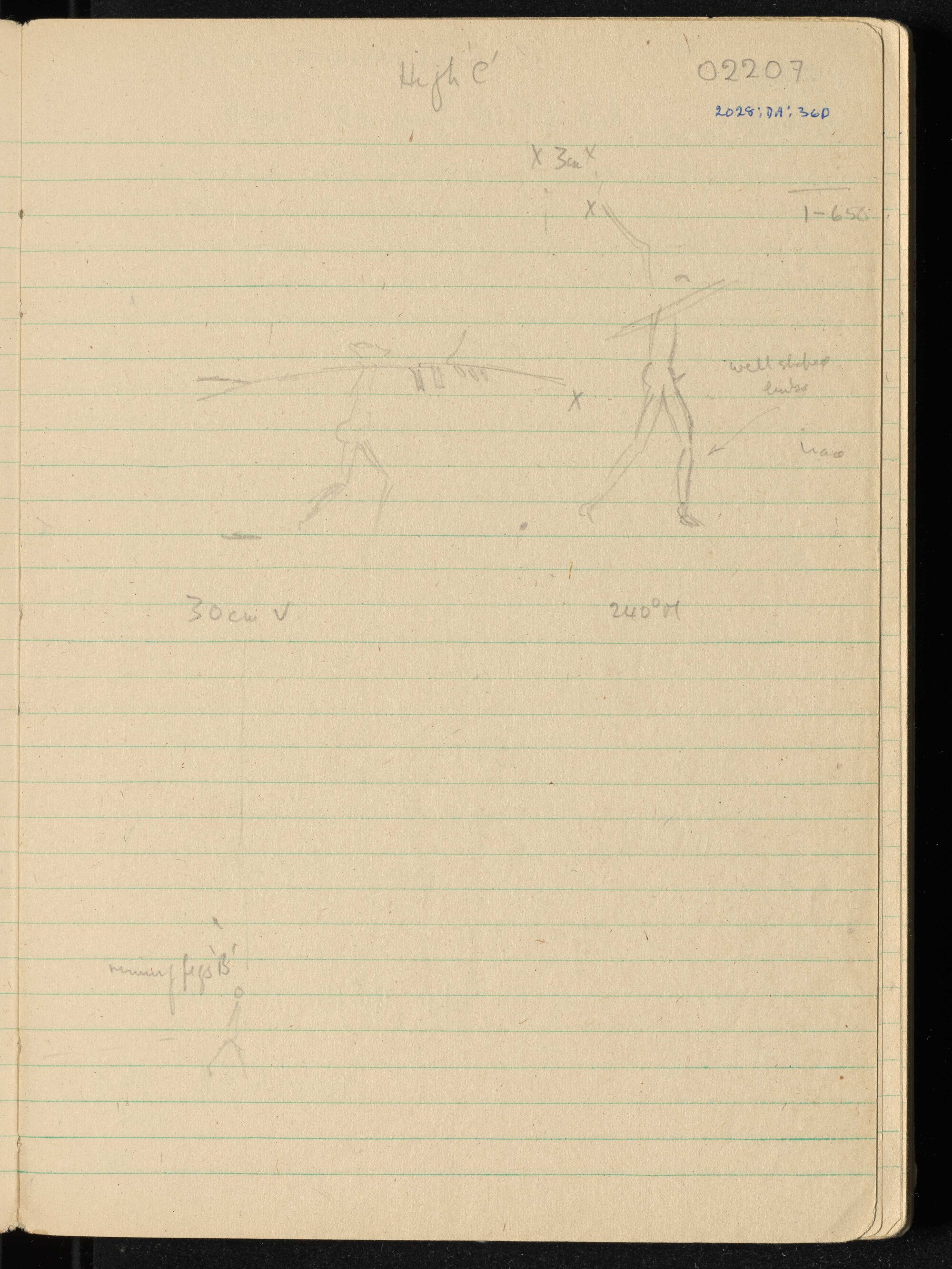 Peter Genge field notes. 02207