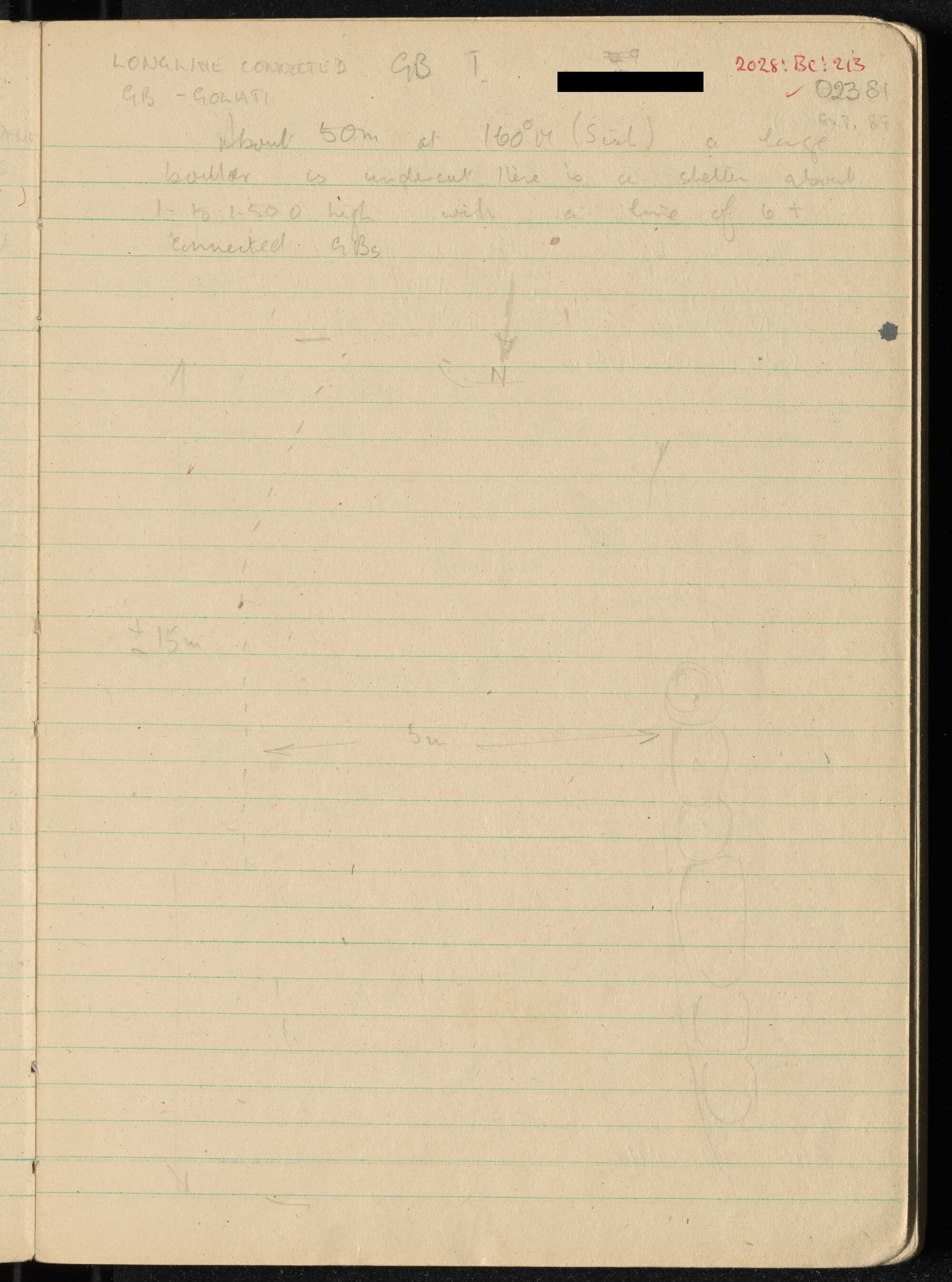 Peter Genge field notes. 02381