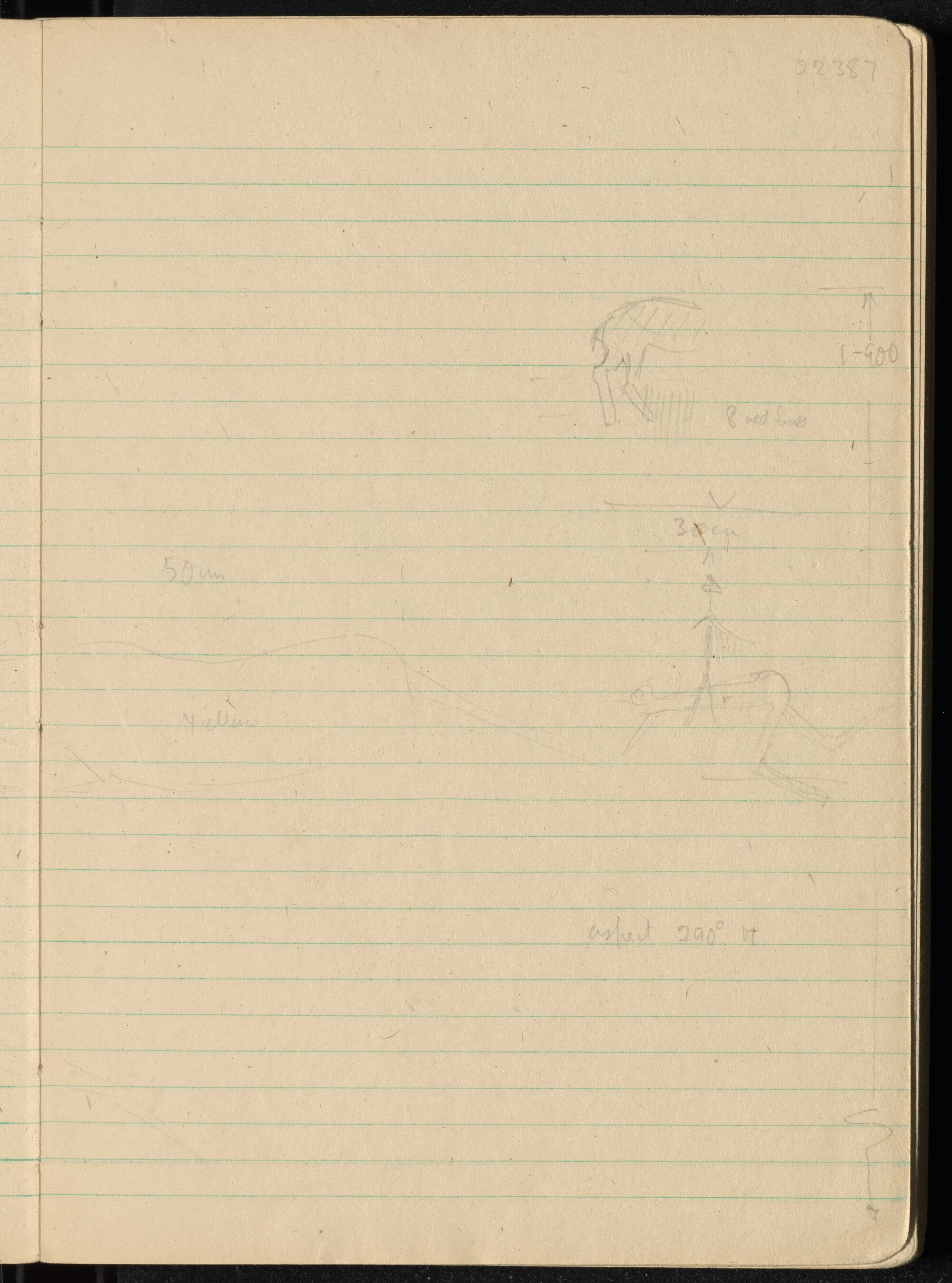 Peter Genge field notes. 02387