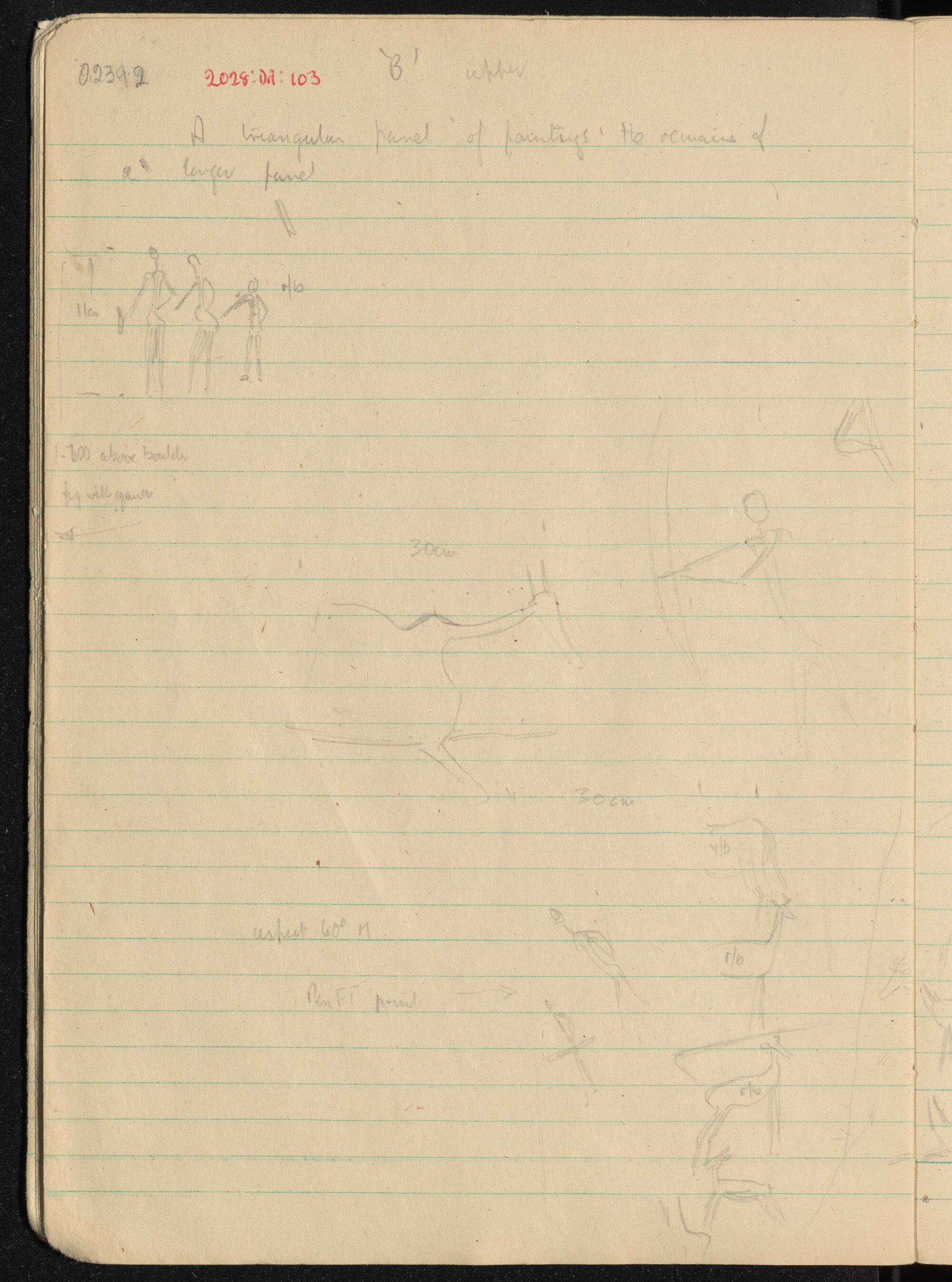 Peter Genge field notes. 02392