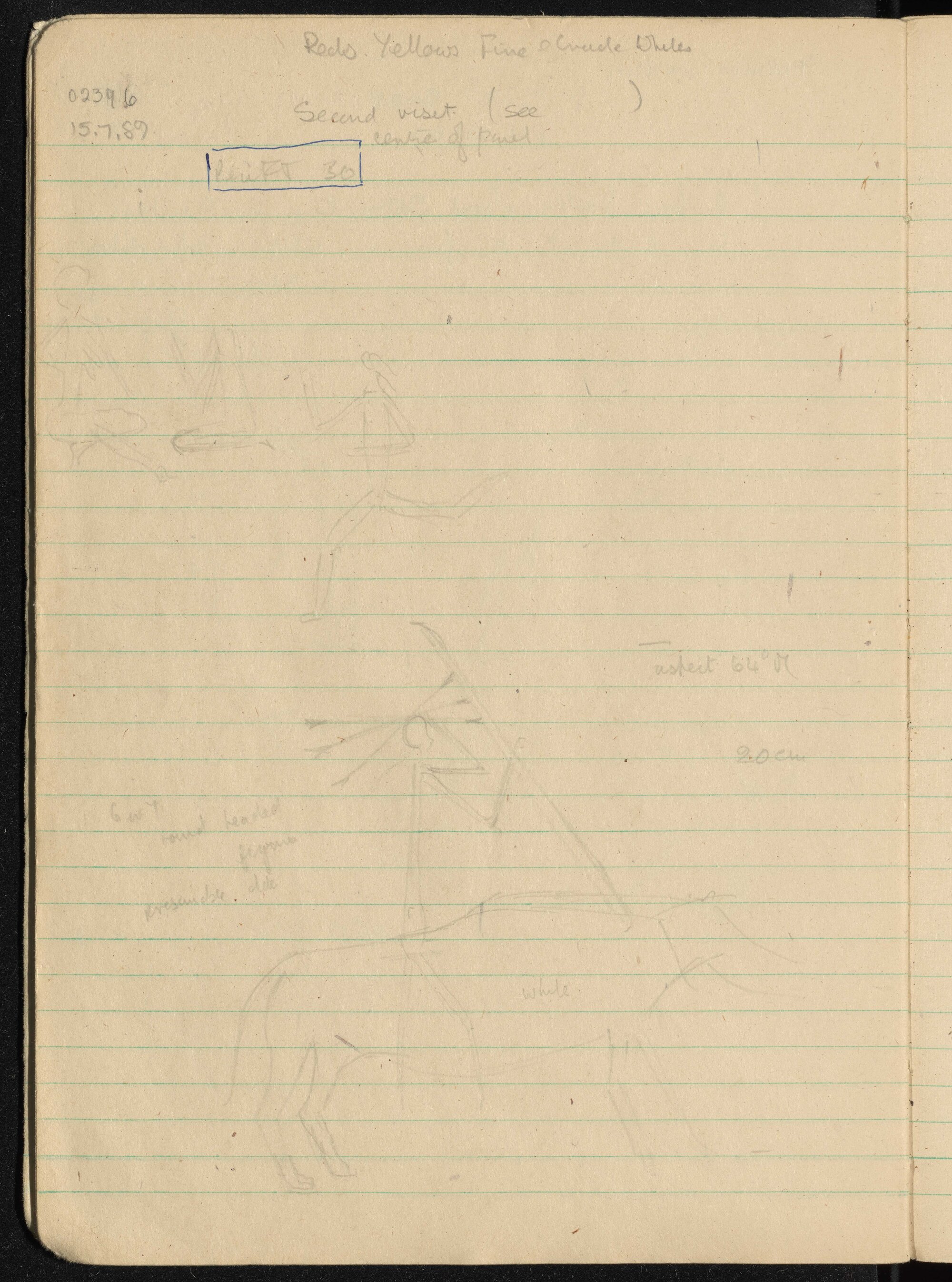 Peter Genge field notes. 02396