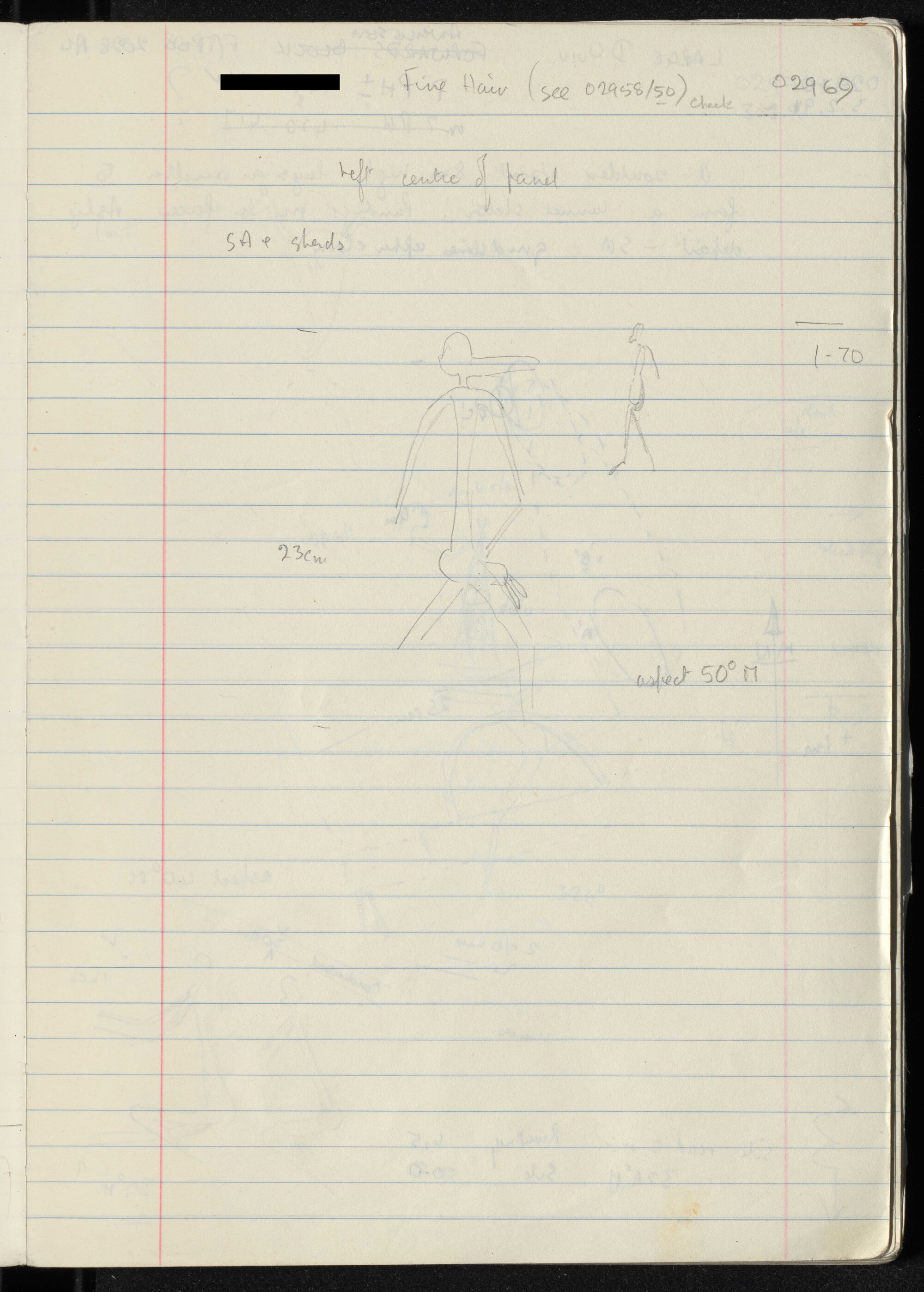 Peter Genge field notes. 02969