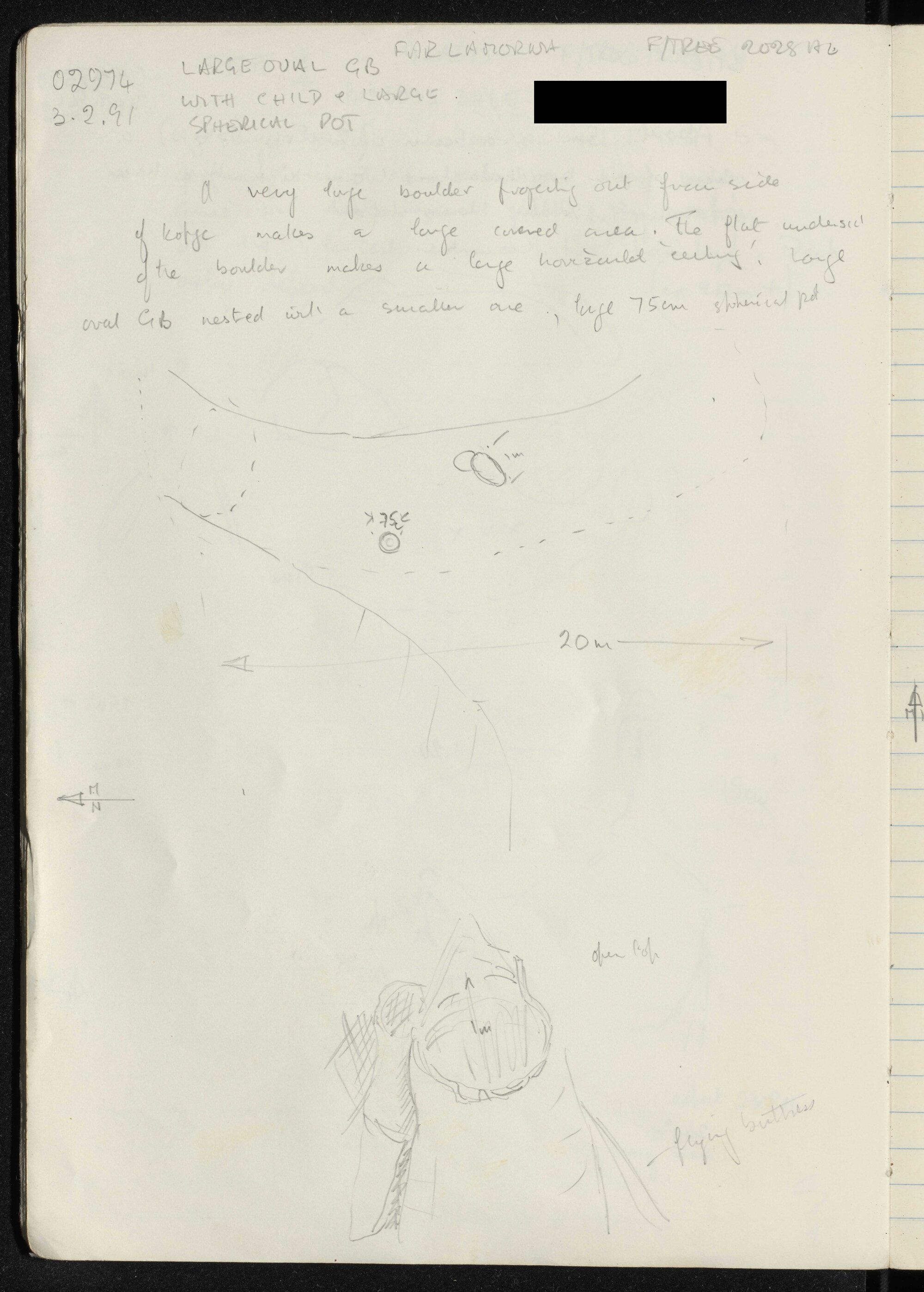 Peter Genge field notes. 02974