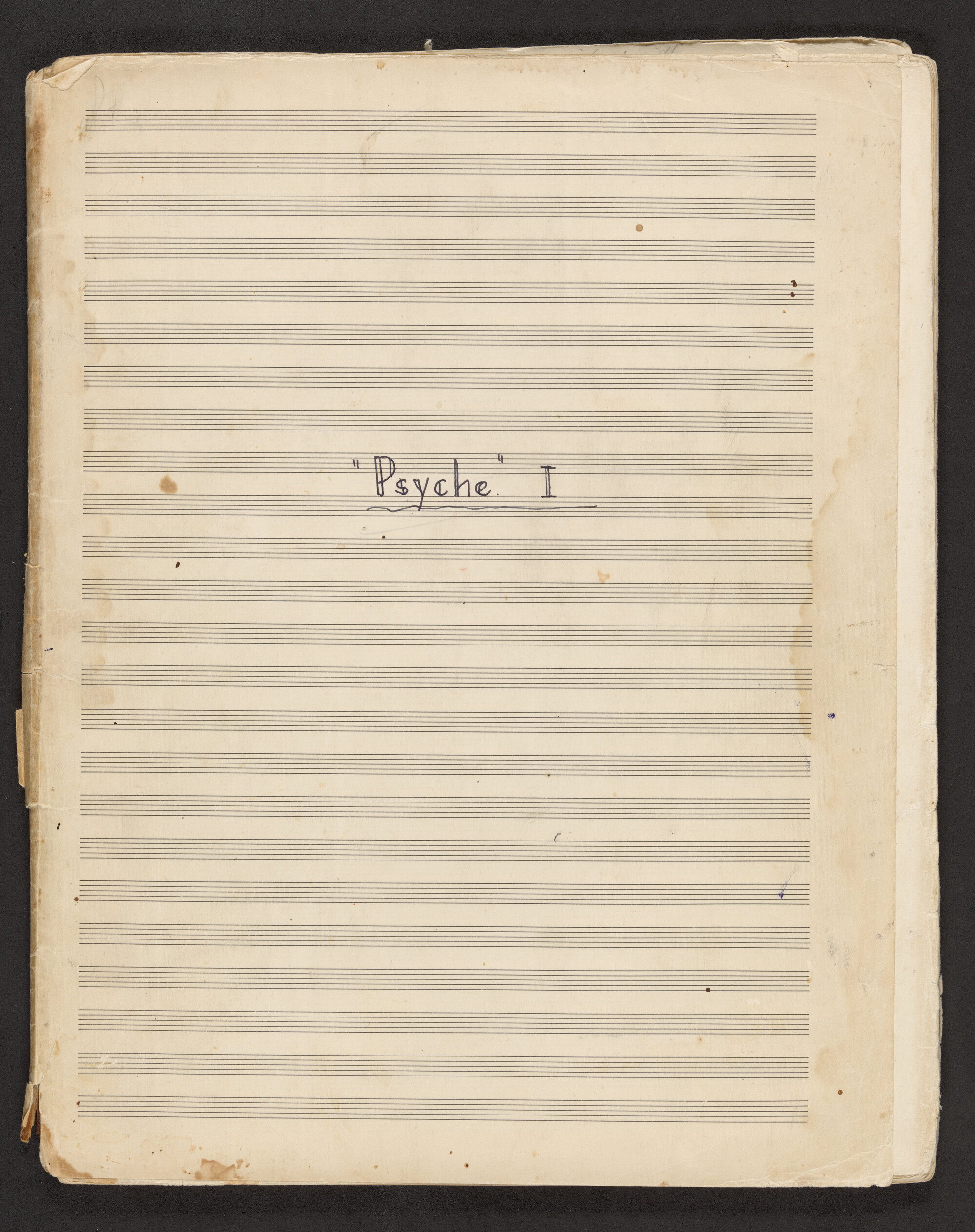Psyche &ndash; Act I
