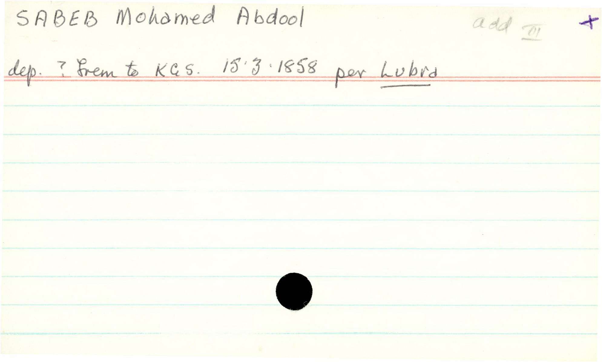 AAC Box 7. Person Cards - Other Asian (i.e. not Chinese) 0111