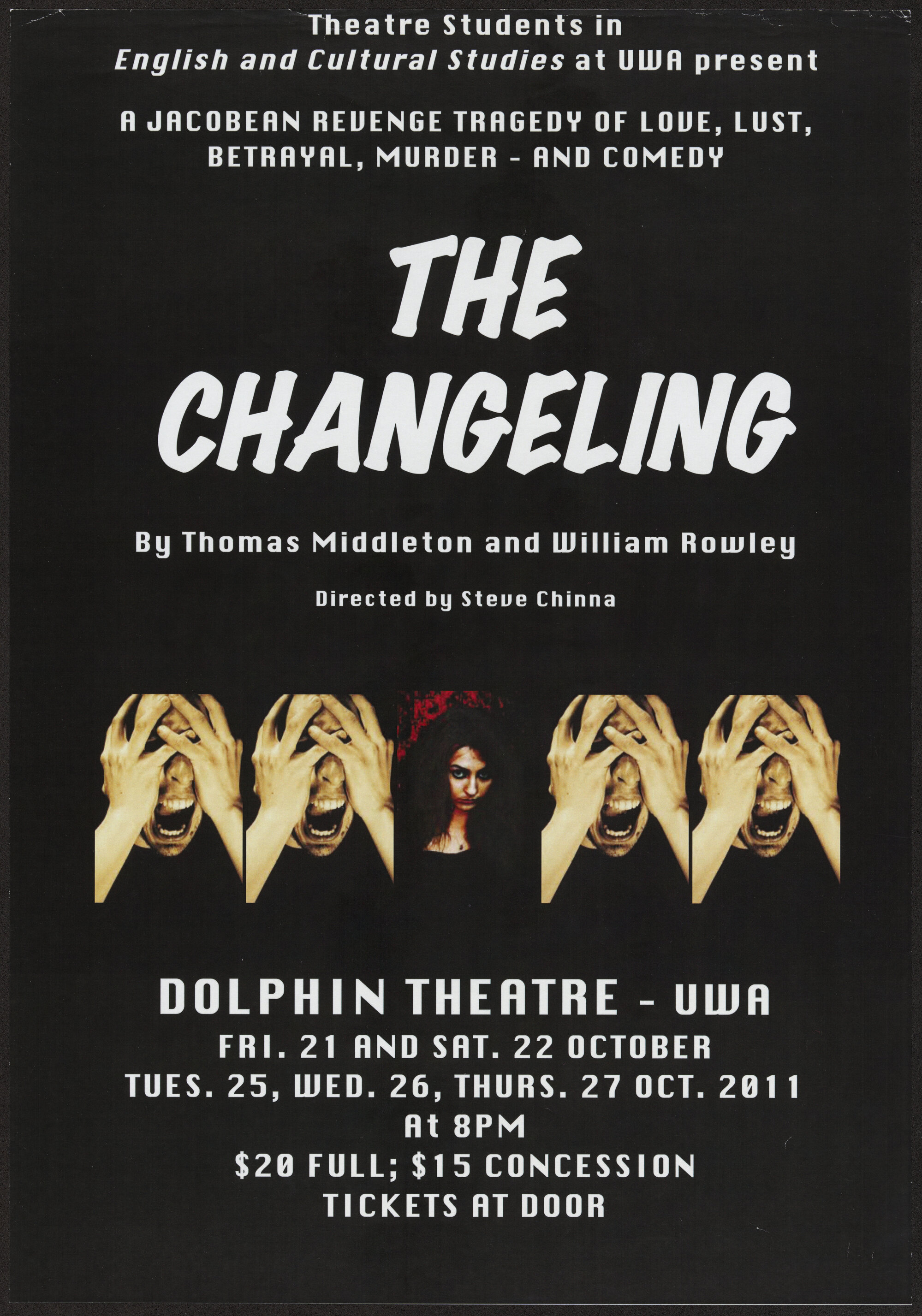 The changeling, 2011. Poster