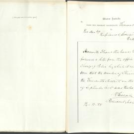 Page14 1888, Collector of Customs - Return of Chinese