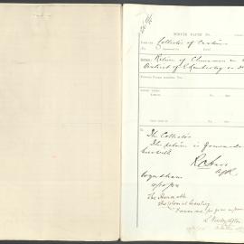 Page18 1888, Collector of Customs - Return of Chinese