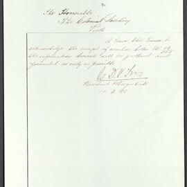 Page46 1888, Collector of Customs - Return of Chinese