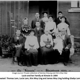 MOY LING family, 1904