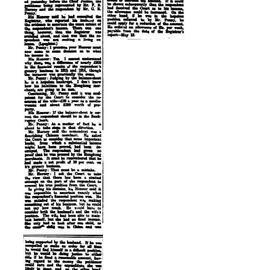 See Howe Divorce, 27 August 1915