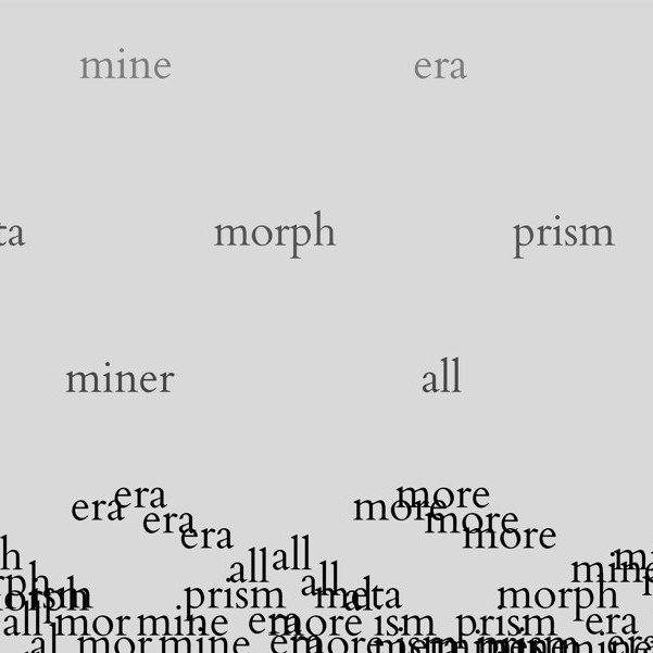 Minerals