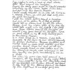 'Yarns Around the Campfire' Rationale