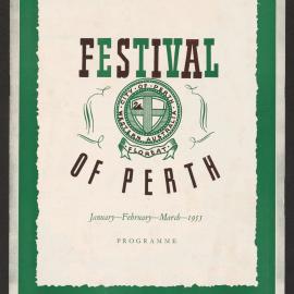 Programme for the 1955 Festival of Perth