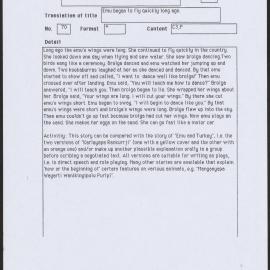 Karlaya Kanka Mirti Jarrikinyi Purlpi - translation