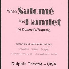 When Salomé met hamlet, 2005. Program