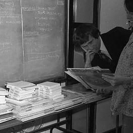 8506P - Nicholas Partridge and Margaret Seares - Sorting records in Radio Station 6UVS FM