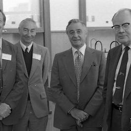 8640P - Andrew Cole - Sir George Porter - Professor Bryce Crawford - Dr Alan Walsh - 10th Annual Spectroscopy Conference 1976