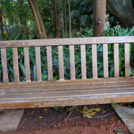 62781P - UWA Benches Project - WILLIAMS : J. (JIM) R. WILLIAMS BEc, BA, DipEd - Tropical Grove - Close Up