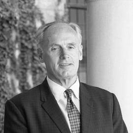 7653P - Portrait of Doctor Norman Dufty - Department of Industrial Relations - Warden of Convocation 1976 - 1979 - Dean Social Science WAIT