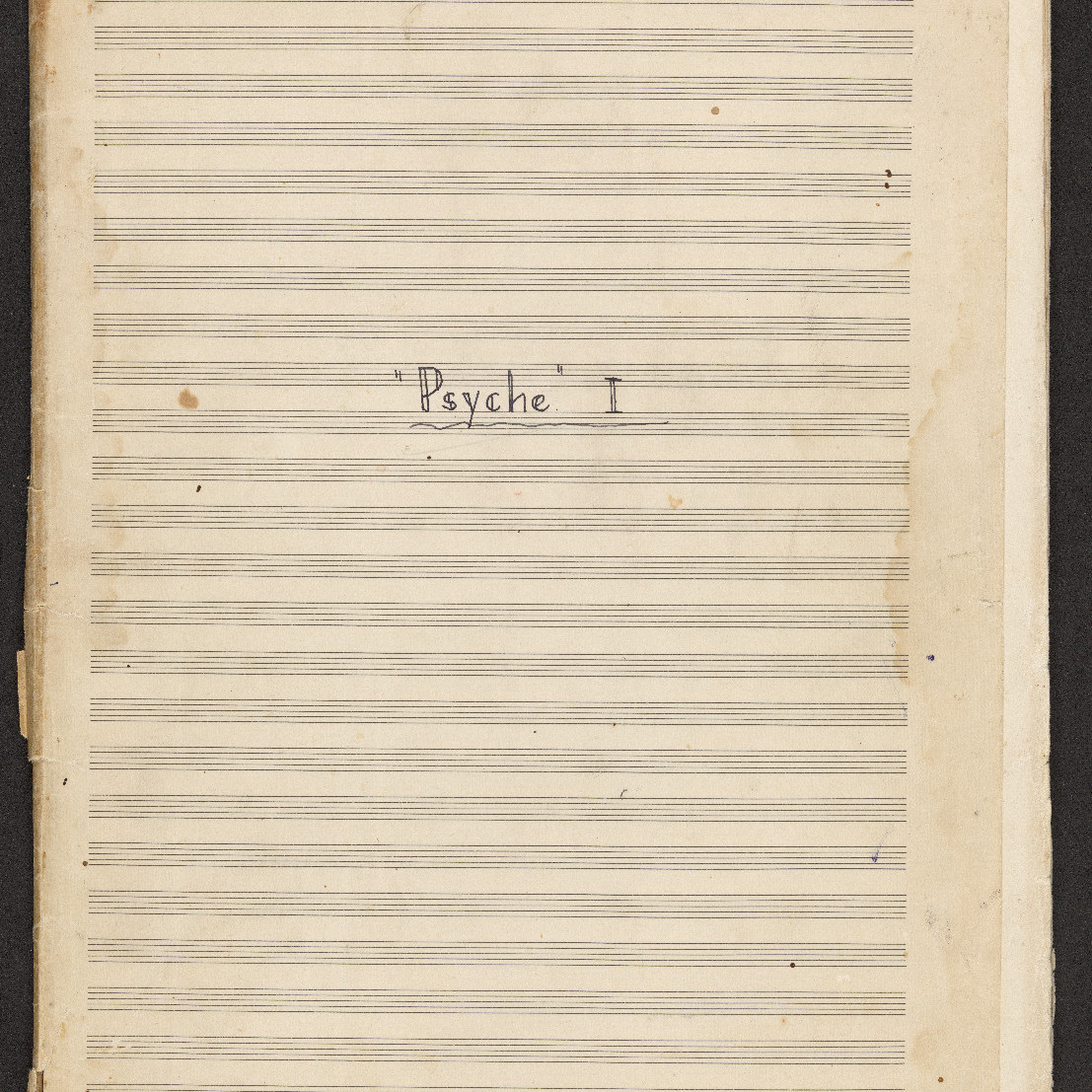 Excerpts from "Psyche"