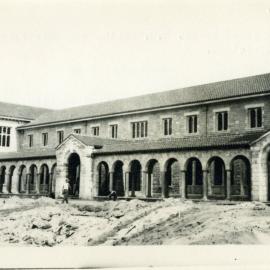48P - Construction - Administration Building - B Block on original plan - east side - circa October 1930