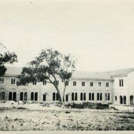 57P - Construction - Administration Building - distant view west side - circa 1931