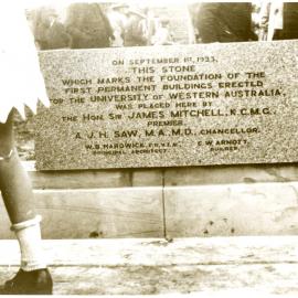 6P - The Foundation Stone - Natural Sciences Building