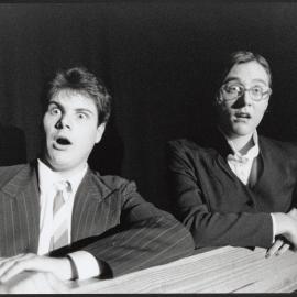 The real inspector hound. Production photo